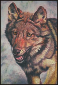 Wolf Painting